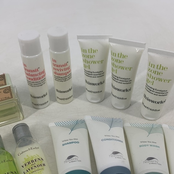 Crabtree & Evelyn huge bundle of sample travel size toiletries 19 pieces - Picture 5 of 6